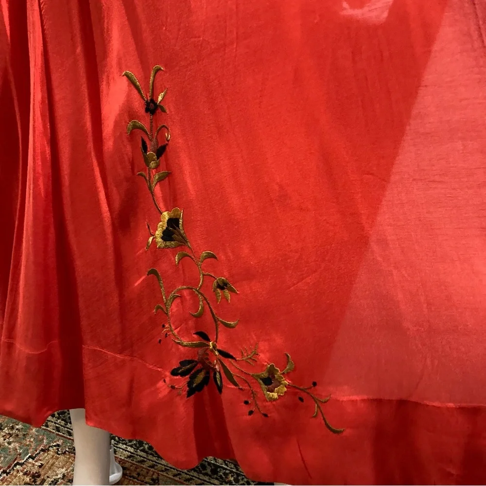 Free People Embroidered Strapless Evening Maxi Top - Picture 15 of 16